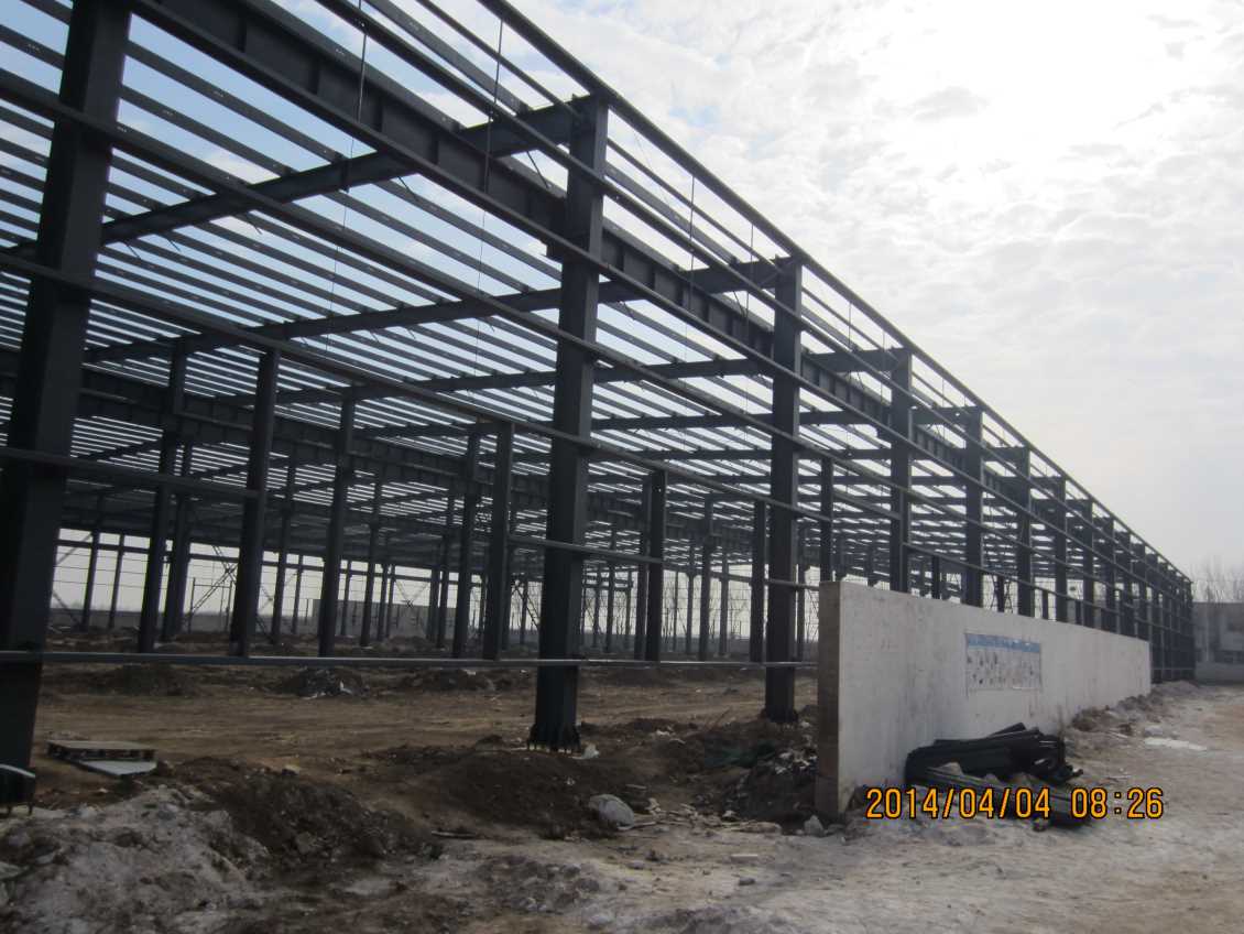 内蒙钢结构框架搭建